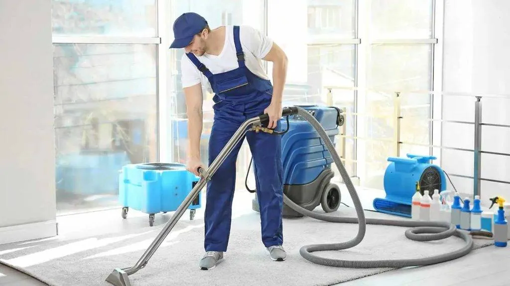 Employing professional carpet cleaner