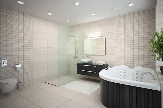 Professional tile cleaning service in action